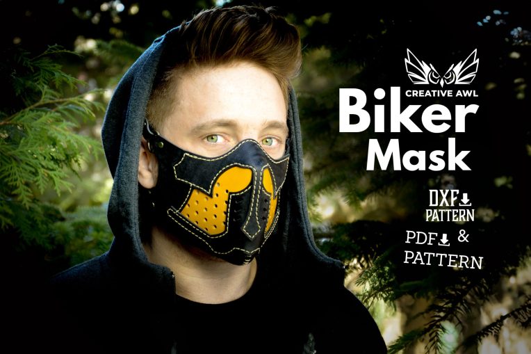 Biker Mask [PDF & DXF pattern]