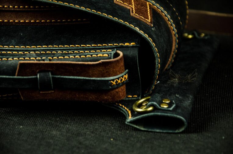 Bag Pattern – Leather biker Bag pattern – PDF Pattern – hip Bag Leather Pattern – Leather Template5