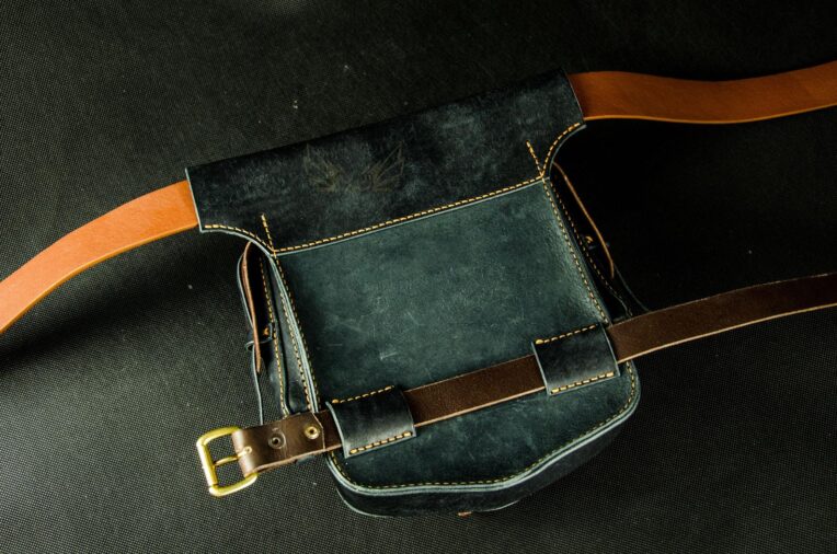 Bag Pattern – Leather biker Bag pattern – PDF Pattern – hip Bag Leather Pattern – Leather Template6