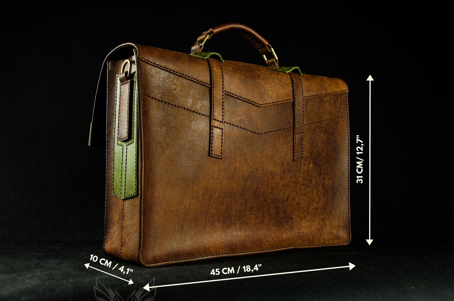 Briefcase Laptop Bag [PDF pattern]