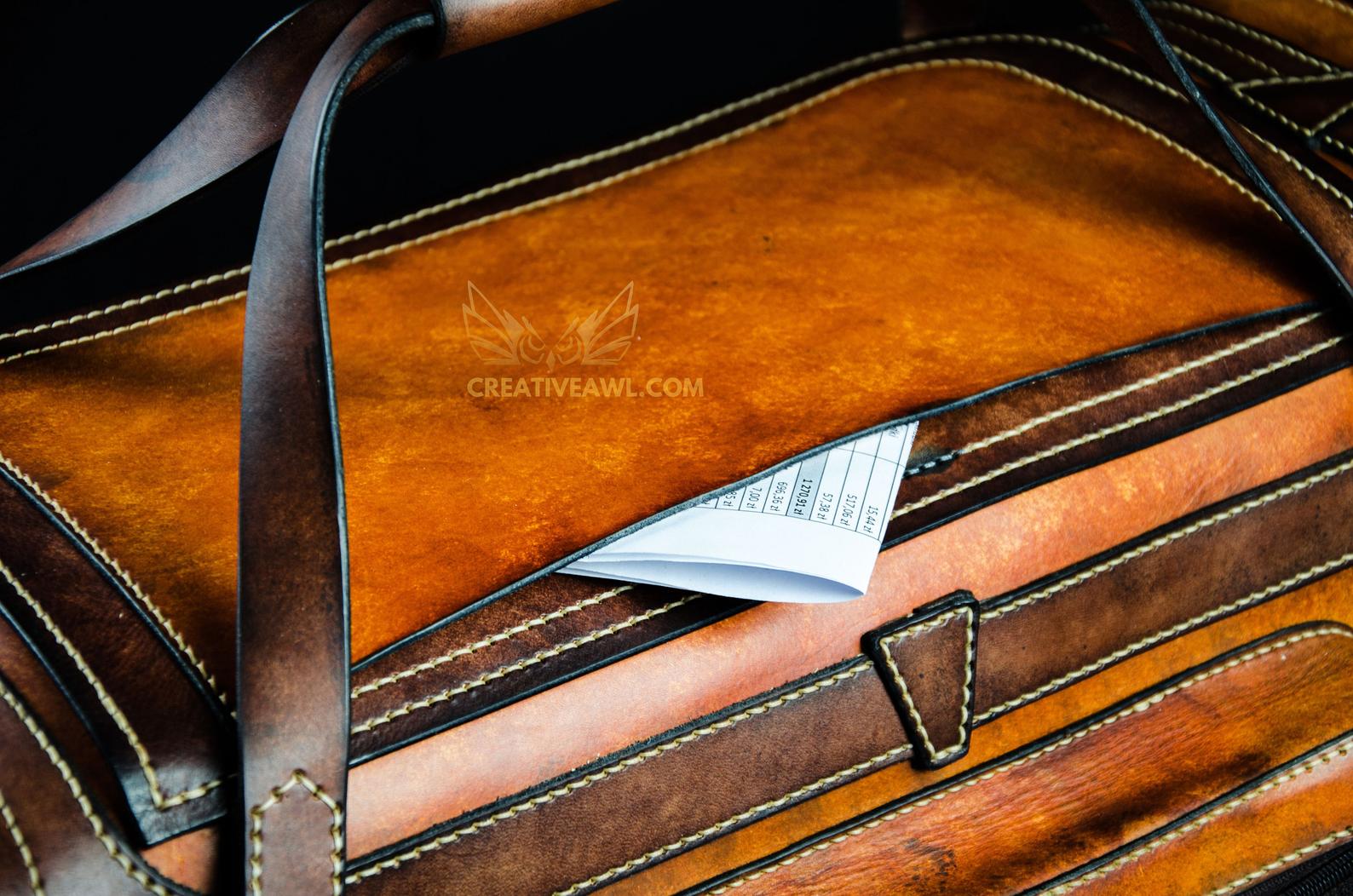 Jefferson Leather Duffle | Elderwood