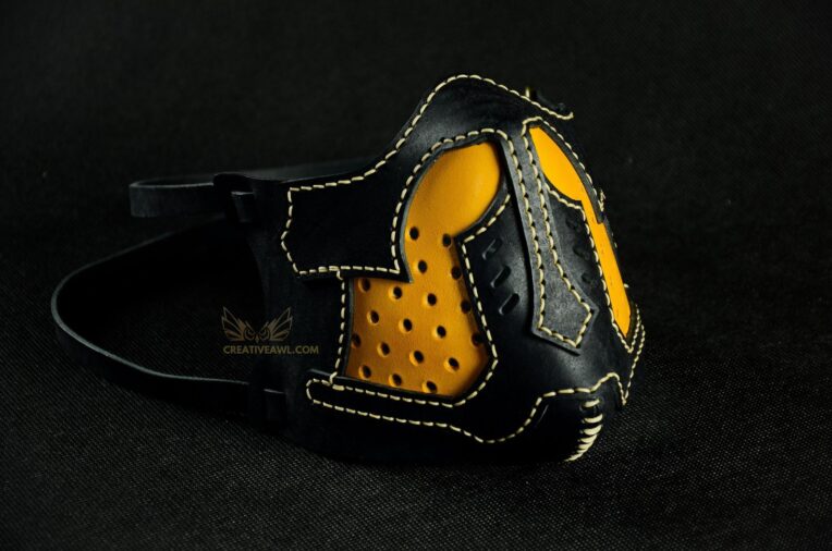 Mask Pattern, Leather Mask pattern, Leather Cosplay Pattern, Leather Patterns, Leather Pdf Template,2