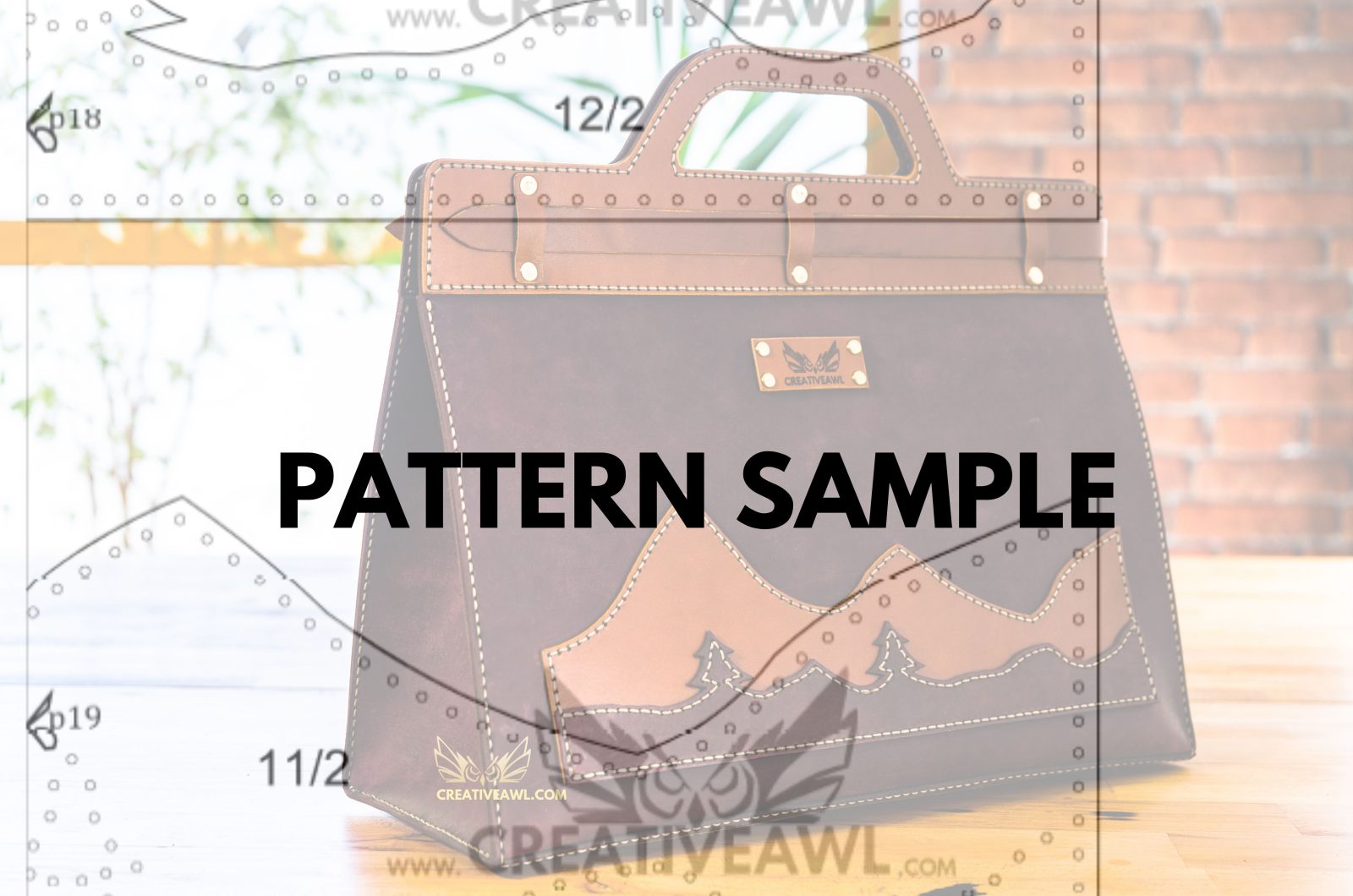 The Doctor Weekender Bag [PDF Pattern] – Creative Awl Studio