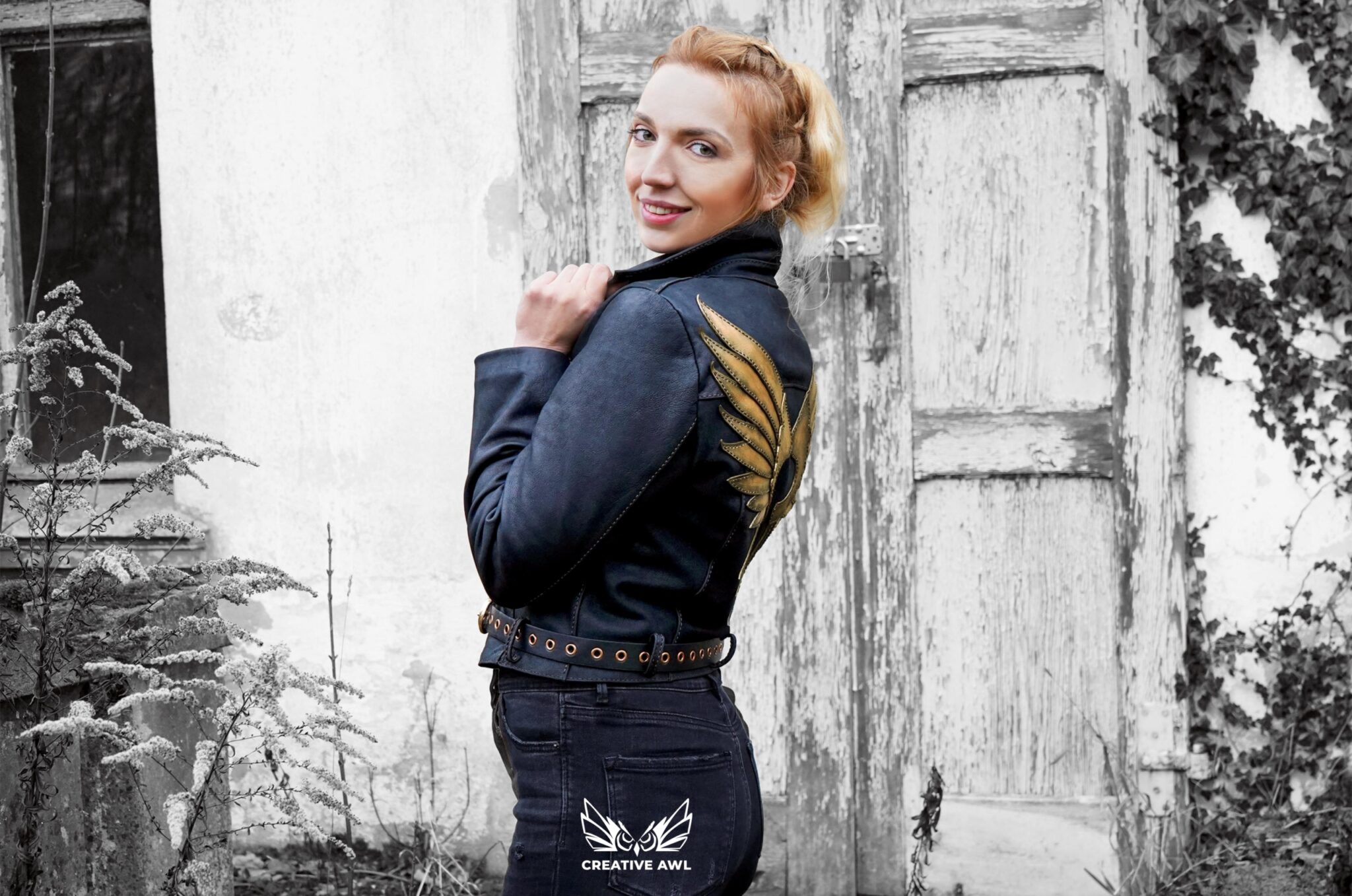 Leather Jacket [PDF pattern] Creative Awl Studio