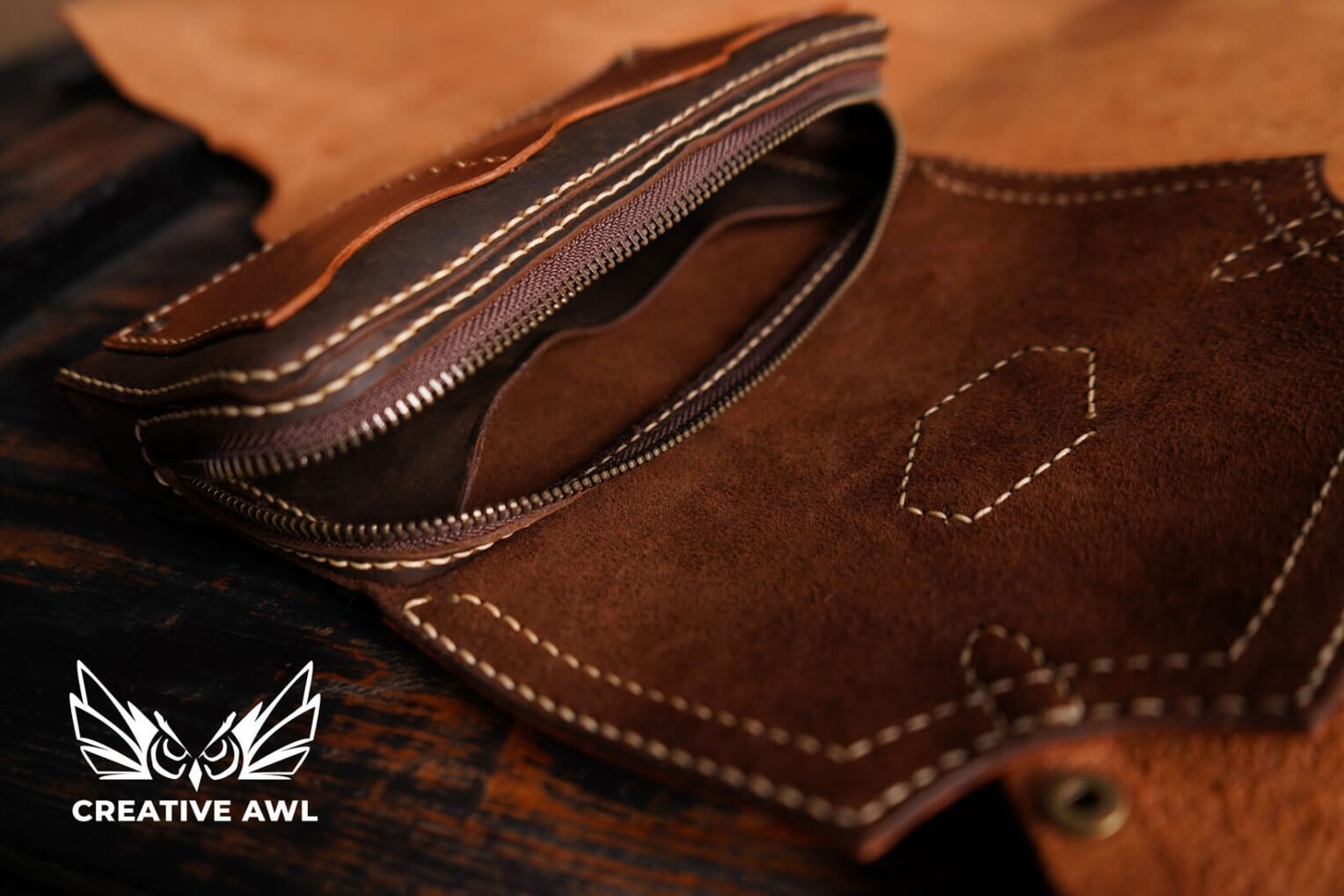 Wild West Purse [PDF pattern] – Creative Awl Studio