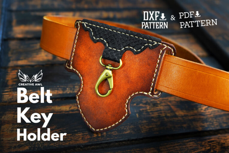 Belt Keys Holder [PDF & DXF pattern]