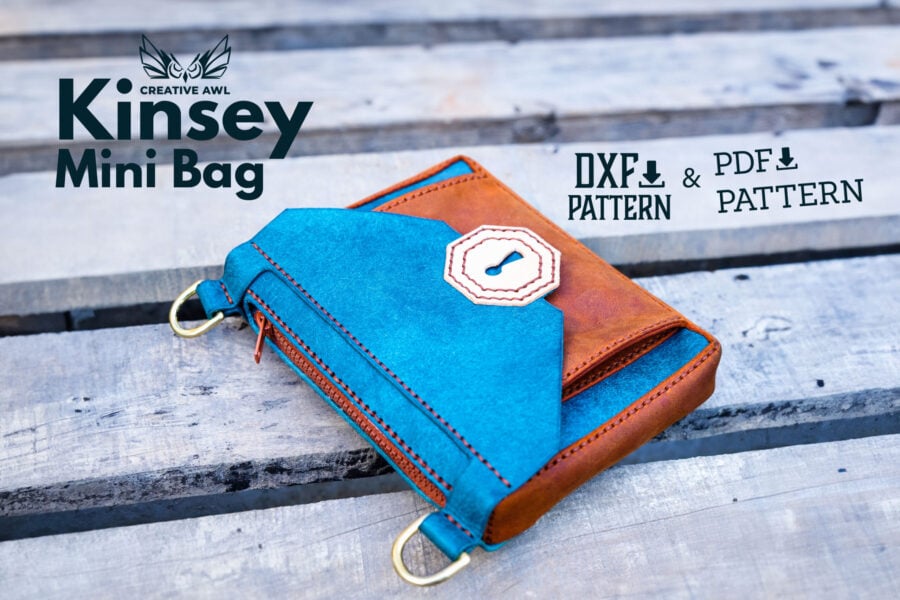 Kinsey mini bag [PDF & DXF pattern] - Creative Awl Studio
