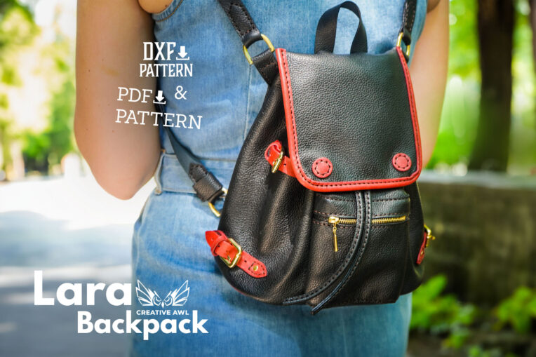 Lara Backpacks [PDF & DXF pattern]