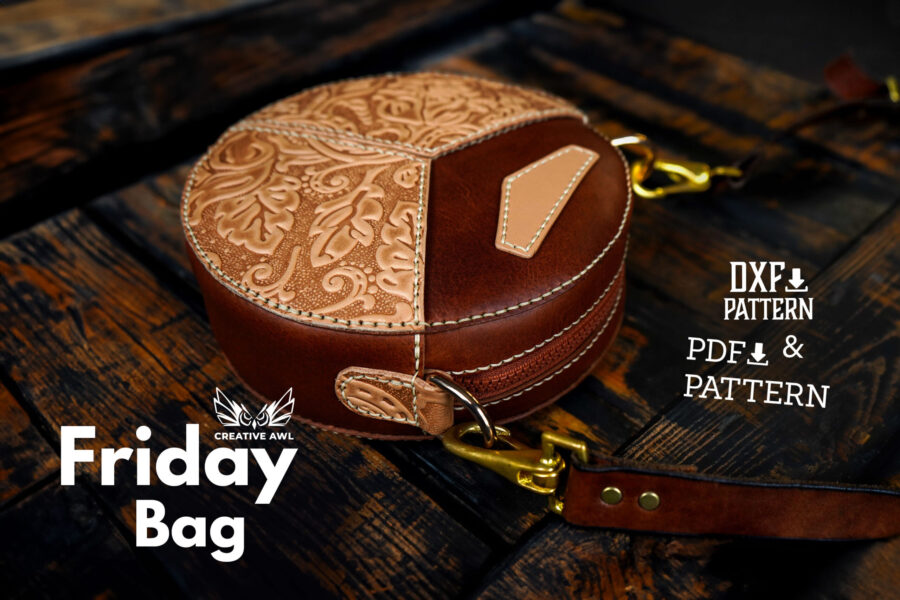 Friday Bag [PDF & DXF pattern] - Creative Awl Studio