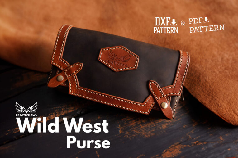 Wild West Purse [PDF & DXF pattern]