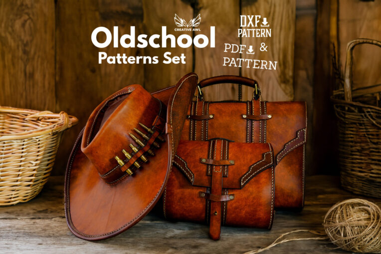 Oldschool Bag Set [PDF & DXF pattern]