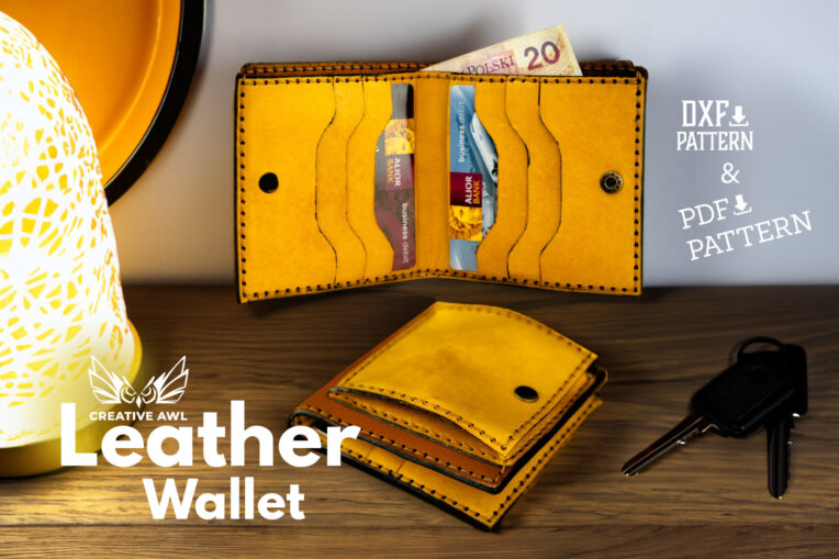 Leather Wallet [PDF & DXF pattern]