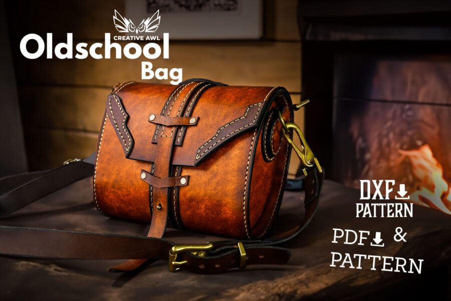 Oldschool Bag [PDF & DXF pattern] - Creative Awl Studio