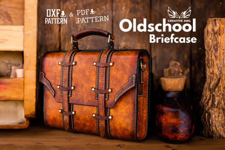 Oldschool Briefcase [PDF & DXF pattern]