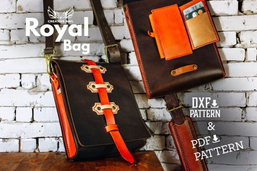 Royal Bag [PDF & DXF pattern] - Creative Awl Studio