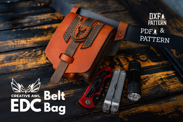 EDC belt bag [PDF & DXF pattern]