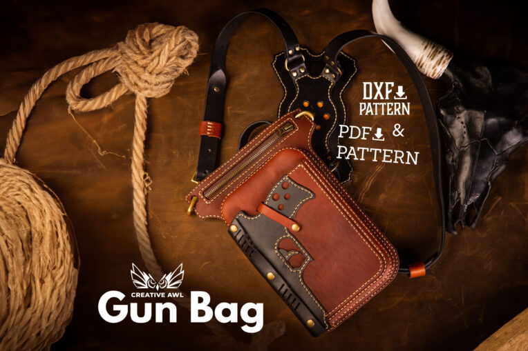 GunBag & suspenders [PDF & DXF pattern]