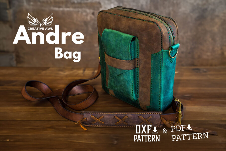Andre Bag [PDF & DXF pattern] - Creative Awl Studio