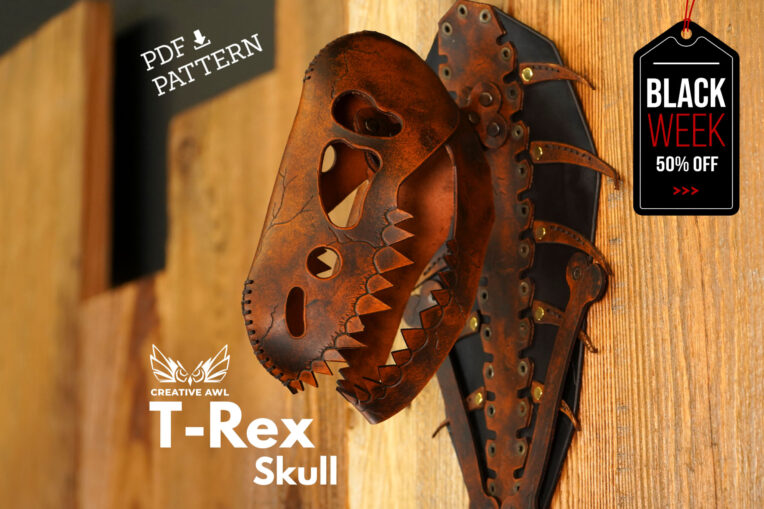 T-Rex Skull [Laser pattern]