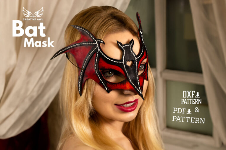 Bat Mask [PDF & DXF pattern]
