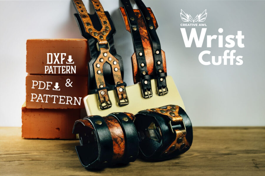 アクセサリー PARALLEL X STUDIO \"DRAPE LEATHER CUFF\" DRAPE LEATHER CUFF BLACK – Parallel X