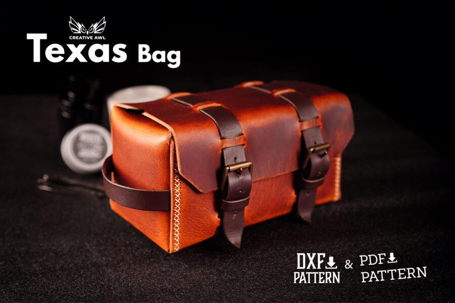 Texas Bag [PDF & DXF pattern] - Creative Awl Studio