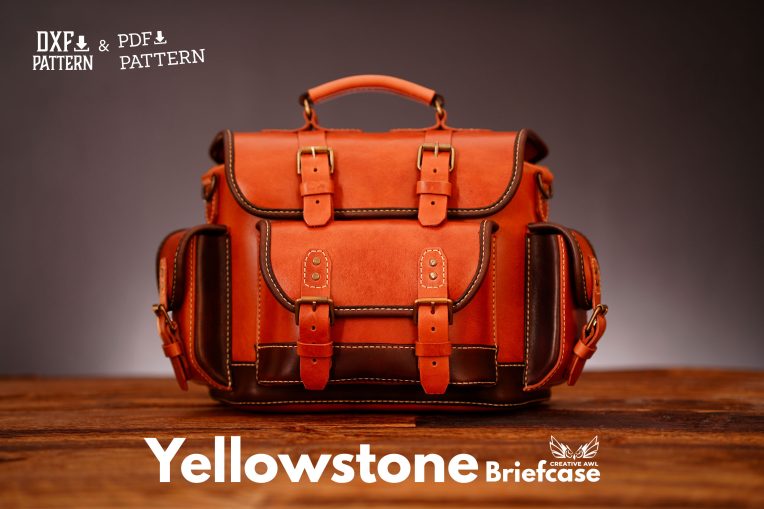 Yellowstone Briefcase [PDF & DXF pattern]