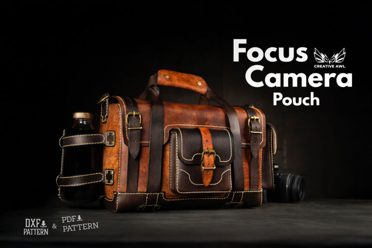 Focus Camera Pouch[PDF & DXF pattern]