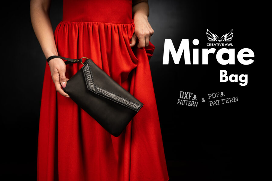 Mirae Bag [PDF & DXF pattern] - Creative Awl Studio
