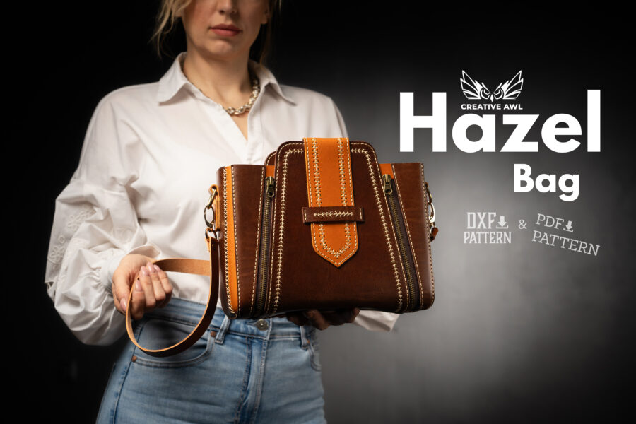 Hazel Bag [PDF & DXF pattern] - Creative Awl Studio
