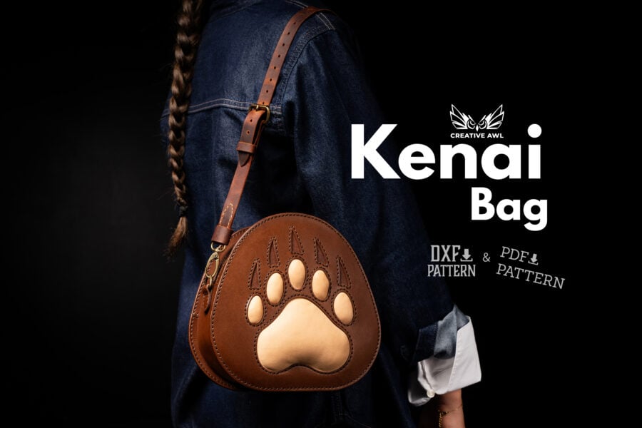 Kenai Bag [PDF & DXF pattern] - Creative Awl Studio