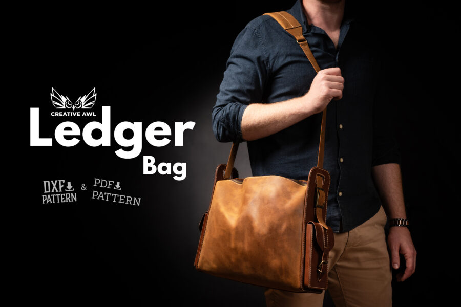Ledger Bag [PDF & DXF pattern] - Creative Awl Studio