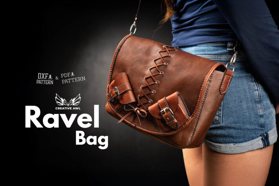 Ravel Bag [PDF & DXF pattern] - Creative Awl Studio