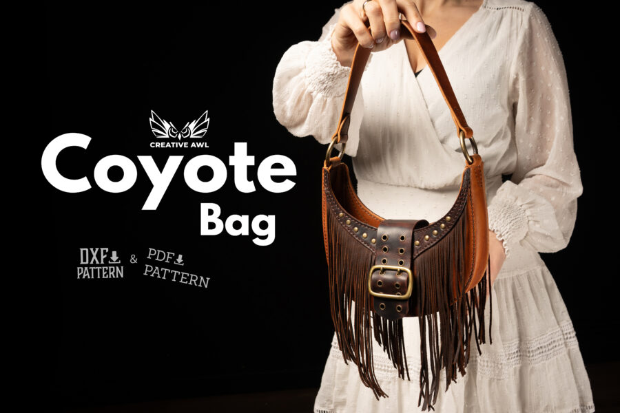 Coyote Bag [PDF & DXF pattern] - Creative Awl Studio