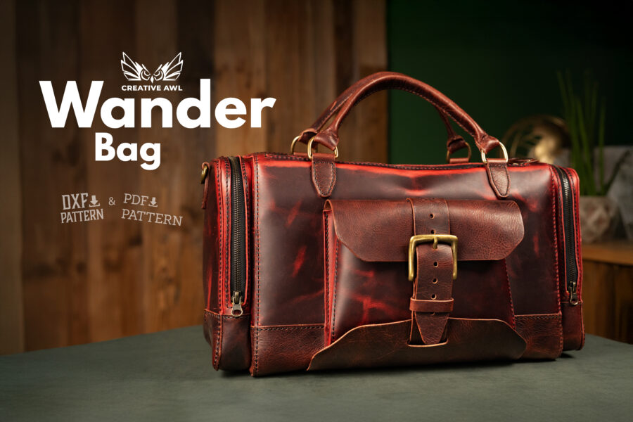 Wander Bag [PDF & DXF pattern] - Creative Awl Studio