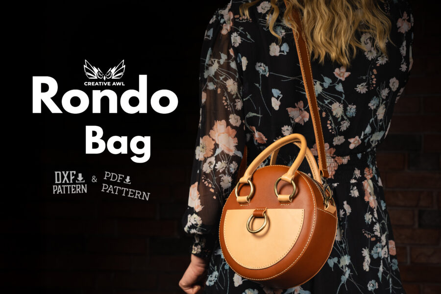 Rondo Bag [PDF & DXF pattern] - Creative Awl Studio